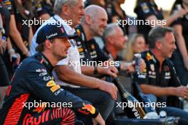 Max Verstappen (NLD) Red Bull Racing celebrates his 50th F1 victory with the team. 22.10.2023. Formula 1 World Championship, Rd 19, United States Grand Prix, Austin, Texas, USA, Race Day.