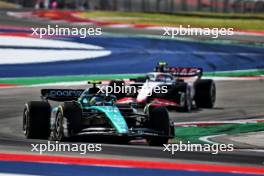 Fernando Alonso (ESP) Aston Martin F1 Team AMR23. 22.10.2023. Formula 1 World Championship, Rd 19, United States Grand Prix, Austin, Texas, USA, Race Day.