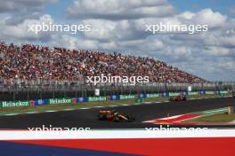Lando Norris (GBR) McLaren MCL60. 22.10.2023. Formula 1 World Championship, Rd 19, United States Grand Prix, Austin, Texas, USA, Race Day.