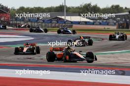 Lando Norris (GBR) McLaren MCL60.  21.10.2023. Formula 1 World Championship, Rd 19, United States Grand Prix, Austin, Texas, USA, Sprint Day.