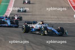 Alexander Albon (THA) Williams Racing FW45. 21.10.2023. Formula 1 World Championship, Rd 19, United States Grand Prix, Austin, Texas, USA, Sprint Day.