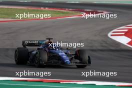 Alexander Albon (THA) Williams Racing FW45. 21.10.2023. Formula 1 World Championship, Rd 19, United States Grand Prix, Austin, Texas, USA, Sprint Day.