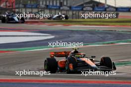 Lando Norris (GBR) McLaren MCL60. 21.10.2023. Formula 1 World Championship, Rd 19, United States Grand Prix, Austin, Texas, USA, Sprint Day.