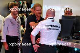 Prince Harry (GBR) Duke of Sussex with Mercedes AMG F1. 22.10.2023. Formula 1 World Championship, Rd 19, United States Grand Prix, Austin, Texas, USA, Race Day.