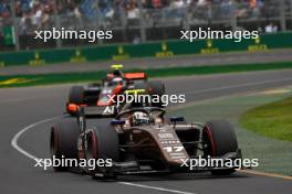 Brad Benavides (USA) PHM Racing by Charouz. 01.04.2023. FIA Formula 2 Championship, Rd 3, Sprint Race, Melbourne, Australia, Saturday.