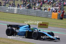 Amaury Cordeel (BEL) Virtuosi Racing. 07.07.2023. FIA Formula 2 Championship, Rd 9, Silverstone, England, Friday.