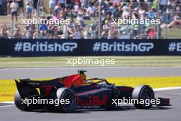 Ayumu Iwasa (JPN) Dams. 07.07.2023. FIA Formula 2 Championship, Rd 9, Silverstone, England, Friday.