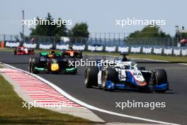 Kush Maini (IND) Campos Racing. 22.07.2023. FIA Formula 2 Championship, Rd 10, Budapest, Hungary, Sprint Race, Saturday.