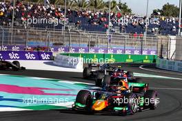 Dennis Hauger (DEN) MP Motorsport. 19.03.2023. FIA Formula 2 Championship, Rd 2, Feature Race, Jeddah, Saudi Arabia, Sunday.