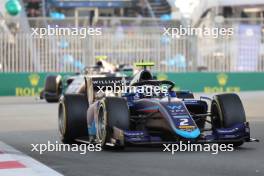 Franco Colapinto (ARG) MP Motorsport. 25.11.2023. Formula 2 Championship, Rd 14, Yas Marina Circuit, Abu Dhabi, UAE, Sprint Race, Saturday.