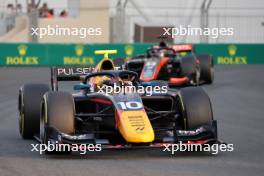 Isack Hadjar (FRA) Hitech Pule-Eight. 25.11.2023. Formula 2 Championship, Rd 14, Yas Marina Circuit, Abu Dhabi, UAE, Sprint Race, Saturday.