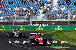 Gabriel Bortoleto (BRA) Trident. 02.04.2023. FIA Formula 3 Championship, Rd 2, Feature Race, Melbourne, Australia, Sunday.