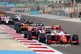 Dino Beganovic (SWE) Prema Racing. 04.03.2023. FIA Formula 3 Championship, Rd 1, Sprint Race, Sakhir, Bahrain, Saturday.