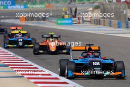 Nikita Bedrin (ITA) Jenzer Motorsport. 04.03.2023. FIA Formula 3 Championship, Rd 1, Sprint Race, Sakhir, Bahrain, Saturday.
