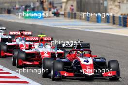 Leonardo Fornaroli (ITA) Trident. 05.03.2023. FIA Formula 3 Championship, Rd 1, Feature Race, Sakhir, Bahrain, Sunday.