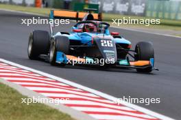 Nikita Bedrin (ITA) Jenzer Motorsport. 21.07.2023. FIA Formula 3 Championship, Rd 8, Budapest, Hungary, Friday.