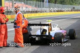 Roberto Faria (BRA) PHM Racing by Charouz retired from the race. 03.09.2023. Formula 3 Championship, Rd 10, Feature Race, Monza, Italy, Sunday.