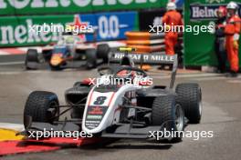 Gregoire Saucy (SUI) ART Grand Prix. 25.05.2023. FIA Formula 3 Championship, Rd 4, Monte Carlo, Monaco, Thursday.