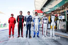 Rookie drivers including Valentino Rossi (ITA) Team WRT; Lilou Wadoux (FRA); Josh Pierson (USA), and Jack Hawksworth (GBR). 06.11.2023. FIA World Endurance Championship, Rookie Test, Sakhir, Bahrain, Sunday.
