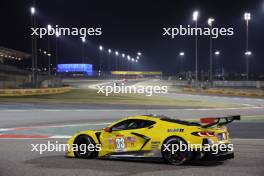 Ben Keating (USA) / Nicolas Varrone (ARG) / Nicky Catsburg (NLD) #33 Corvette Racing Chevrolet Corvette C8.R. 04.11.2023. FIA World Endurance Championship, Round 7, Eight Hours of Bahrain, Sakhir, Bahrain, Saturday.