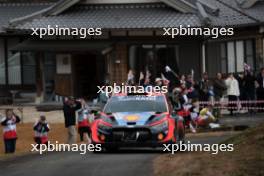 Thierry Neuville (BEL) / Martijn Wydaeghe (BEL), Hyundai Shell Mobis WRT, Hyundai i20 N Rally1 Hybrid. 16-19.11.2023. FIA World Rally Championship, Rd 13, Forum8 Rally Japan.