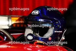 The helmet of Bruno Correia (POR) FIA Medical Car Driver. 28.02.2024. Formula 1 World Championship, Rd 1, Bahrain Grand Prix, Sakhir, Bahrain, Preparation Day.