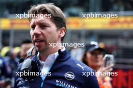 James Vowles (GBR) Williams Racing Team Principal on the grid. 21.04.2024. Formula 1 World Championship, Rd 5, Chinese Grand Prix, Shanghai, China, Race Day.