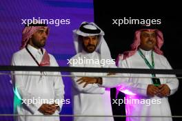 Mohammed Bin Sulayem (UAE) FIA President (Centre) on the podium. 09.03.2024. Formula 1 World Championship, Rd 2, Saudi Arabian Grand Prix, Jeddah, Saudi Arabia, Race Day.
