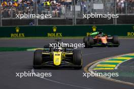 Kush Maini (IND) Invicta Racing. 23.03.2024. FIA Formula 2 Championship, Rd 3, Sprint Race, Melbourne, Australia, Saturday.