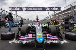 Victor Martins (FRA) ART Grand Prix on the grid. 24.03.2024. FIA Formula 2 Championship, Rd 3, Feature Race, Melbourne, Australia, Sunday.