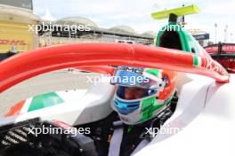 Andrea Kimi Antonelli (ITA) Prema Racing on the grid. 02.03.2024. FIA Formula 2 Championship, Rd 1, Feature Race, Sakhir, Bahrain, Saturday.