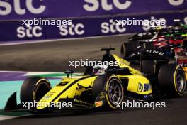 Kush Maini (IND) Invicta Racing. 08.03.2024. FIA Formula 2 Championship, Rd 2, Sprint Race, Jeddah, Saudi Arabia, Friday.
