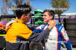 Leonardo Fornaroli (ITA) Trident (Right). 22.03.2024. FIA Formula 3 Championship, Rd 2, Melbourne, Australia, Friday.