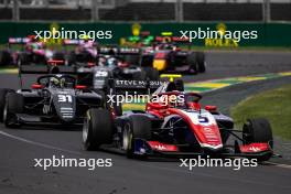 Sami Meguetounif (FRA) Trident. 23.03.2024. FIA Formula 3 Championship, Rd 2, Sprint Race, Melbourne, Australia, Saturday.