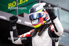 Race winner Martinius Stenshorne (NOR) Hitech Pulse-Eight celebrates in parc ferme. 23.03.2024. FIA Formula 3 Championship, Rd 2, Sprint Race, Melbourne, Australia, Saturday.