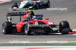 Laurens van Hoepen (NLD) ART Grand Prix. 01.03.2024. FIA Formula 3 Championship, Rd 1, Sprint Race, Sakhir, Bahrain, Friday.