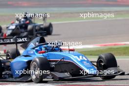 Luke Browning (GBR) Hitech Pulse-Eight. 01.03.2024. FIA Formula 3 Championship, Rd 1, Sprint Race, Sakhir, Bahrain, Friday.