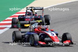 Sami Meguetounif (FRA) Trident. 01.03.2024. FIA Formula 3 Championship, Rd 1, Sprint Race, Sakhir, Bahrain, Friday.
