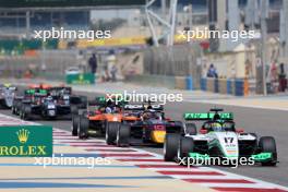 Charlie Wurz (AUT) Jenzer Motorsport. 02.03.2024. FIA Formula 3 Championship, Rd 1, Feature Race, Sakhir, Bahrain, Saturday.