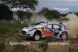 16, Adrien Fourmaux, Alexandre Coria, M-Sport Ford WRT, Ford Puma Rally1.  27-31.03.2024. FIA World Rally Championship, Rd 3, Safari Rally Kenya, Naivasha, Kenya