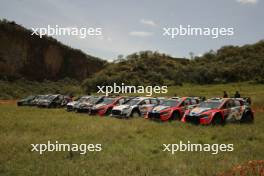 Cars at the finish. 27-31.03.2024. FIA World Rally Championship, Rd 3, Safari Rally Kenya, Naivasha, Kenya