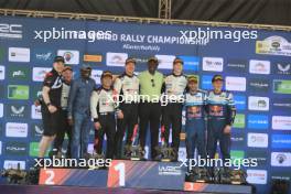Podium 69, Kalle Rovanpera, Jonne Halttunen, Toyota GR Yaris Rally1 HYBRID.  27-31.03.2024. FIA World Rally Championship, Rd 3, Safari Rally Kenya, Naivasha, Kenya