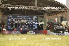 Podium 69, Kalle Rovanpera, Jonne Halttunen, Toyota GR Yaris Rally1 HYBRID.  27-31.03.2024. FIA World Rally Championship, Rd 3, Safari Rally Kenya, Naivasha, Kenya